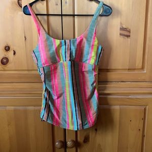 Adorable Prana tankini too worn twice.